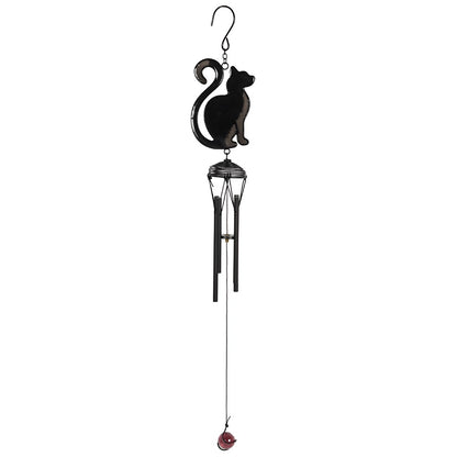 Gothic Gifts Black Cat Windchime - Kate's Clothing