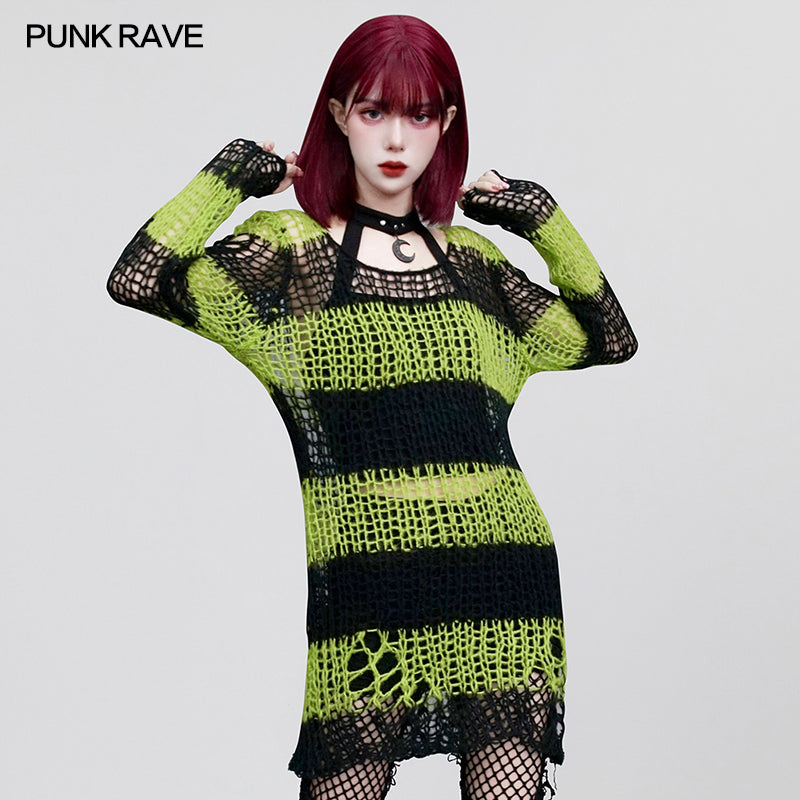 Punk Rave Cosima Knit Sweater - Kate's Clothing