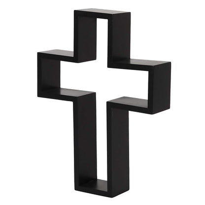 Gothic Gifts Black Cross Shelving Display - Kate's Clothing