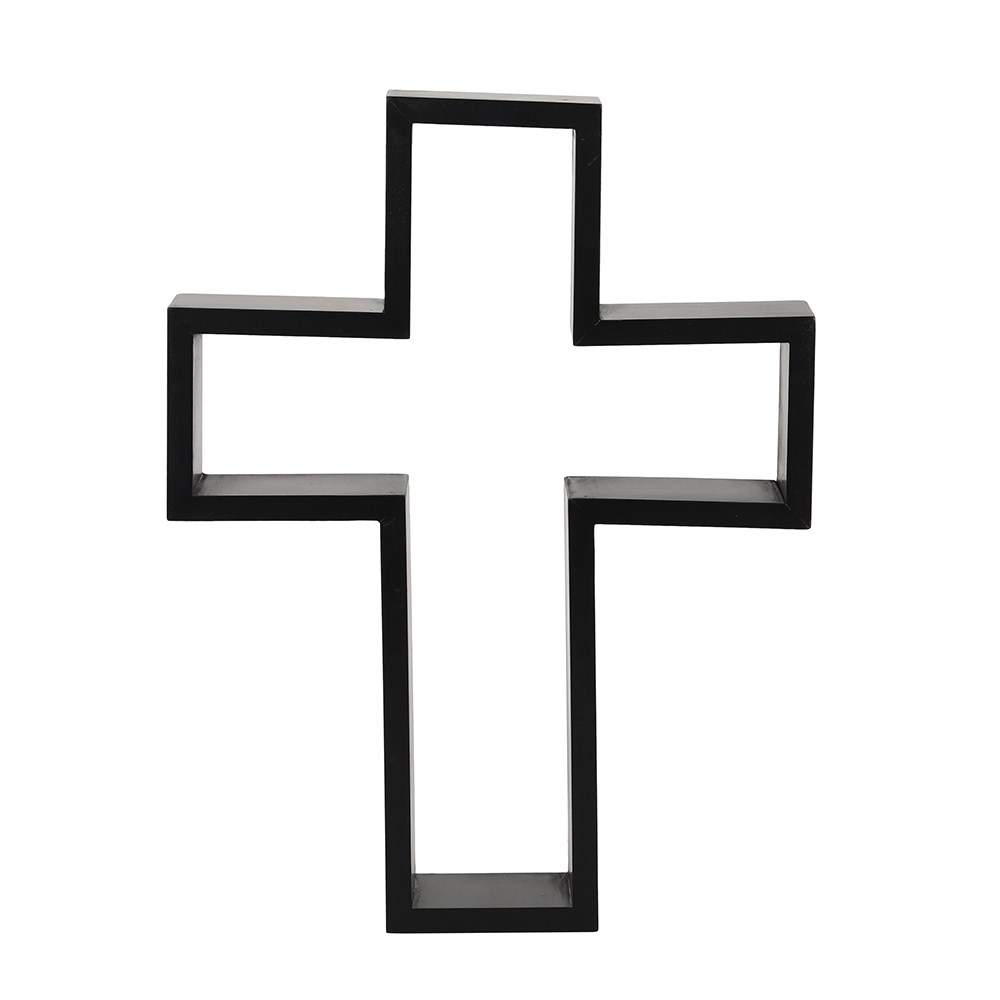 Gothic Gifts Black Cross Shelving Display - Kate's Clothing