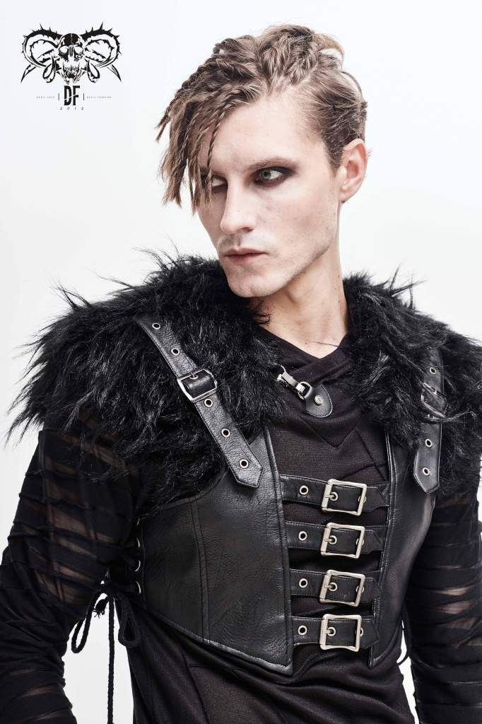 Devil Fashion Mens Orpheus Waistcoat - Kate's Clothing