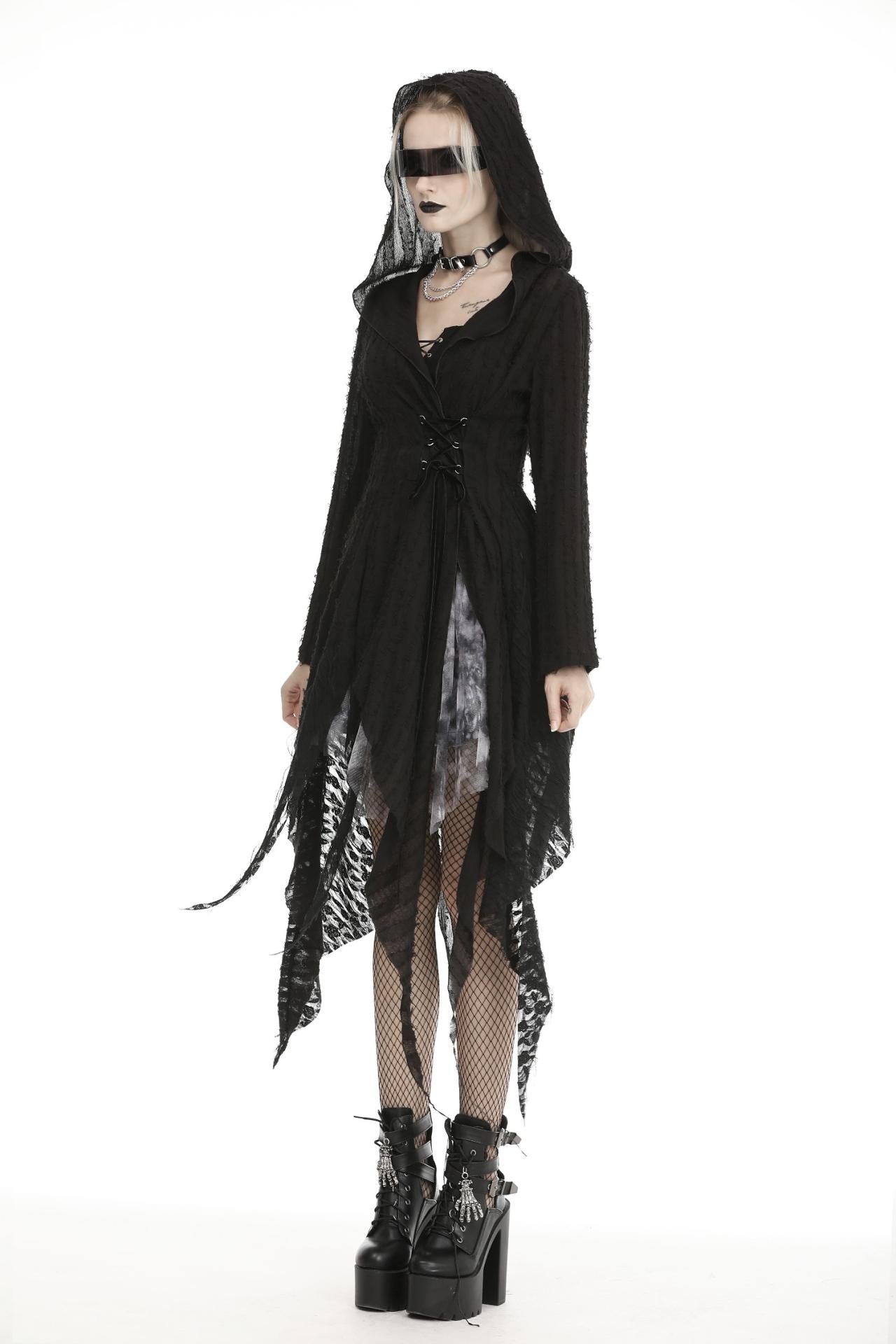 Dark in Love Gothalyptic Fleur Cardigan - Kate's Clothing