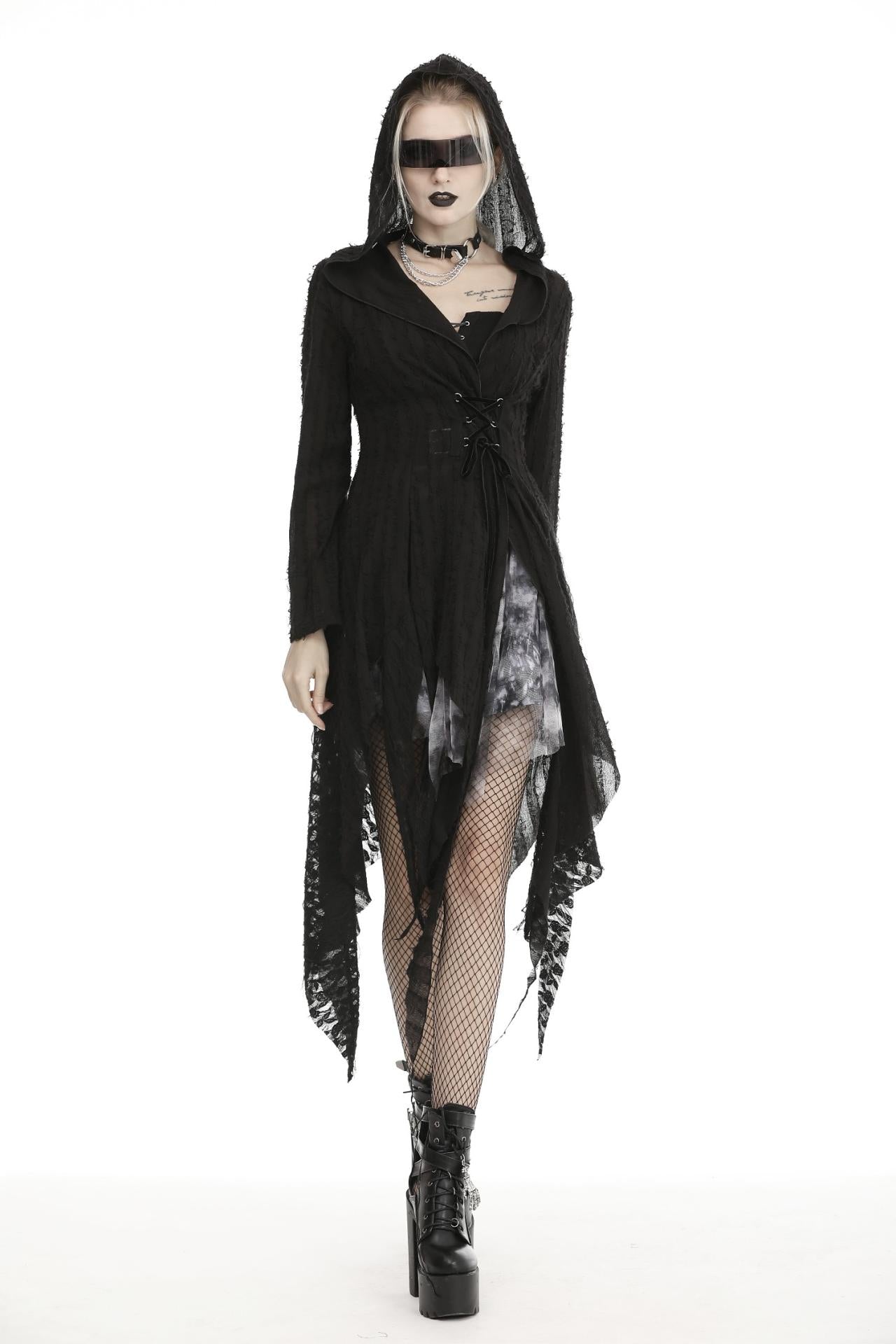 Dark in Love Gothalyptic Fleur Cardigan - Kate's Clothing