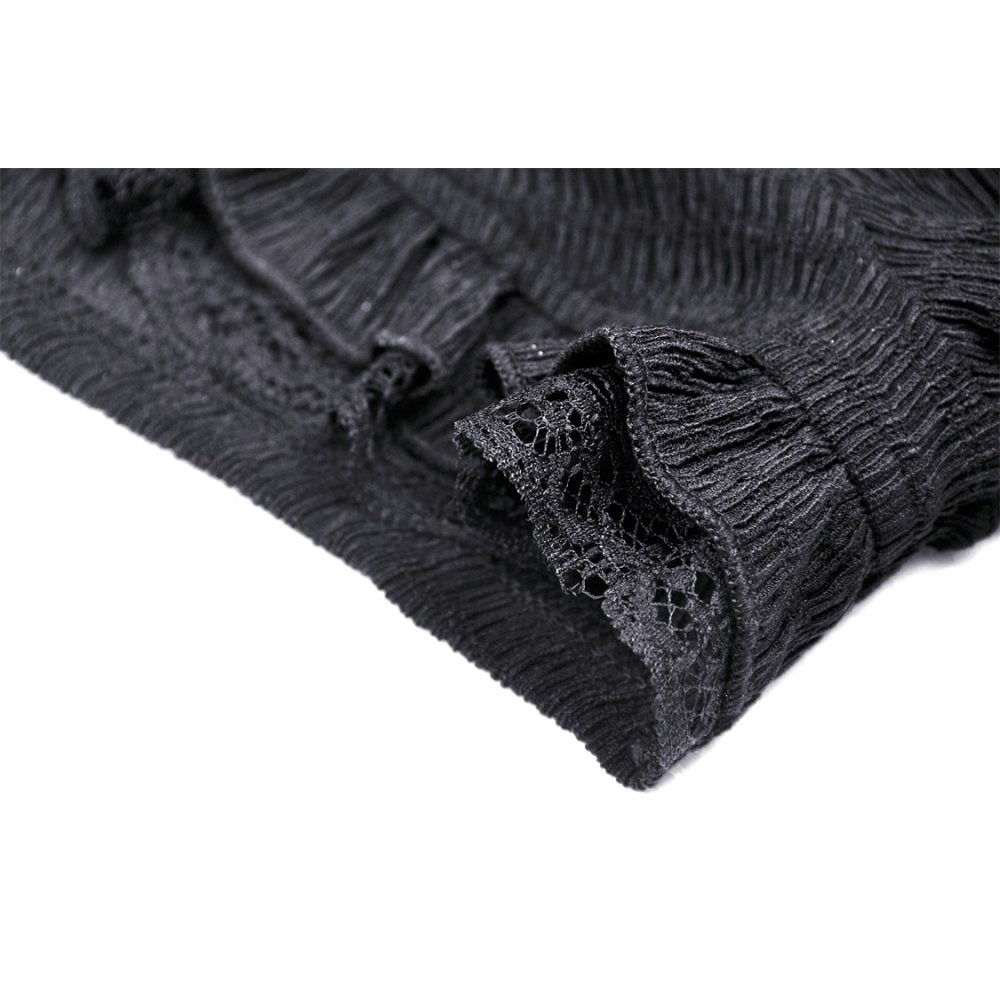 Dark In Love Shirred Bolero - Kate's Clothing