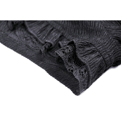 Dark In Love Shirred Bolero - Kate's Clothing