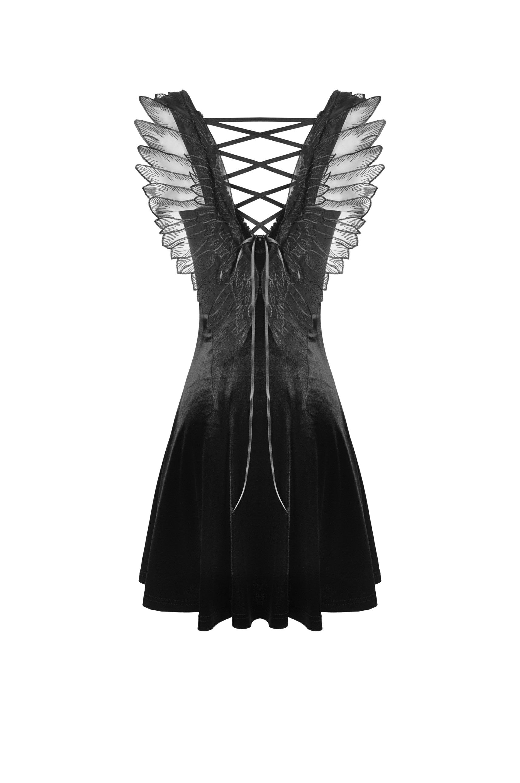 Dark In Love Tiana Velvet Slip Dress - Kate's Clothing