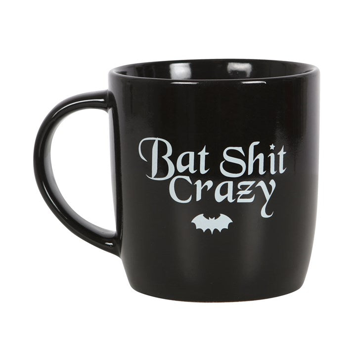 Gothic Gifts Bat Sh*t Crazy Mug - Kate's Clothing