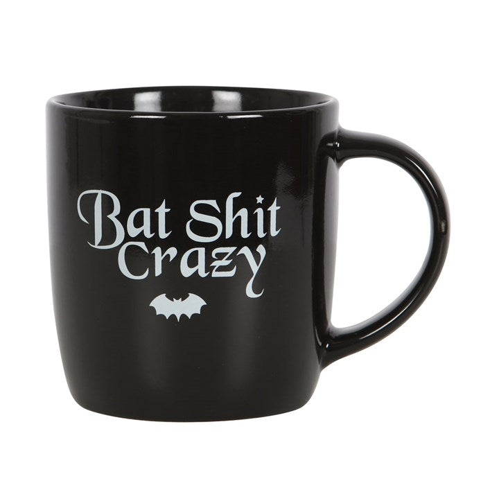 Gothic Gifts Bat Sh*t Crazy Mug - Kate's Clothing