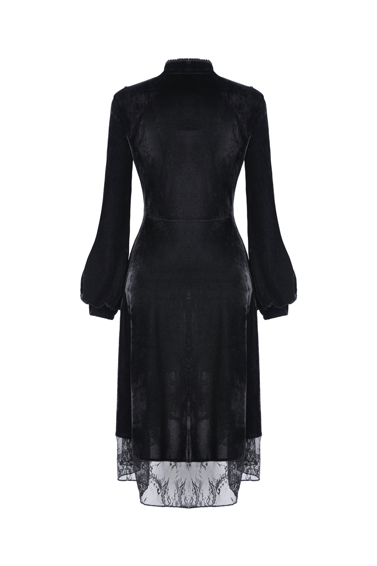 Dark In Love Titania Velvet Dress - Kate's Clothing