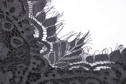 Dark In Love Emery slip dress lace detail gothic alternative fashion
