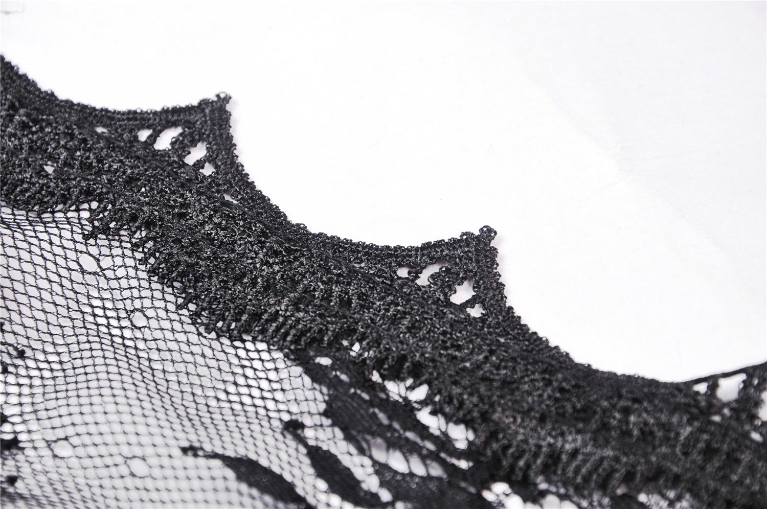 Dark In Love Larissa robe layering piece 100% polyester lace detail