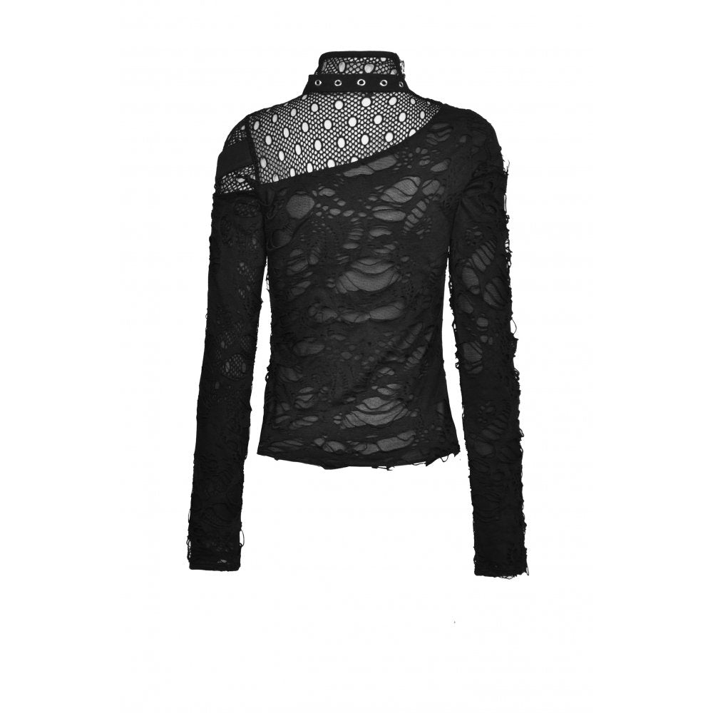 Dark In Love Nola Apocalyptic Top back view - Kate's Clothing