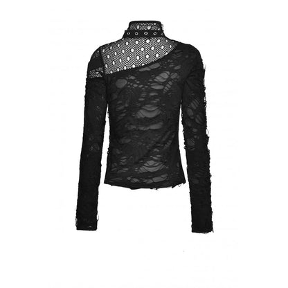 Dark In Love Nola Apocalyptic Top back view - Kate's Clothing