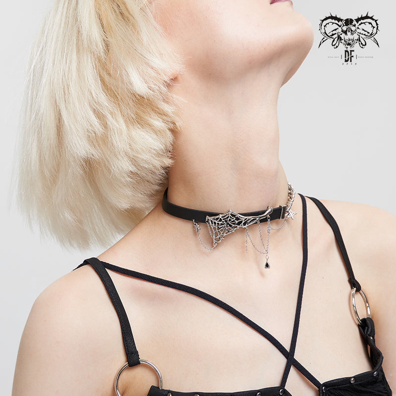 Devil Fashion Della Choker - Kate's Clothing