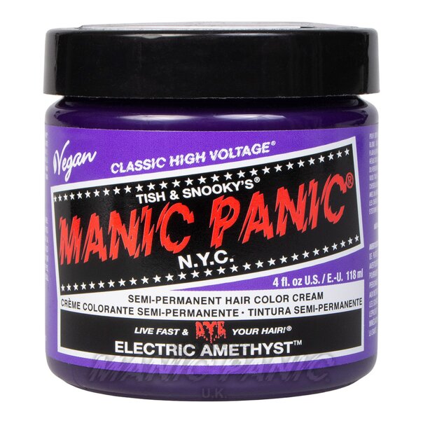 Manic Panic Classic Cream Hair Colour - Electric Amethyst - Kate's Clothing