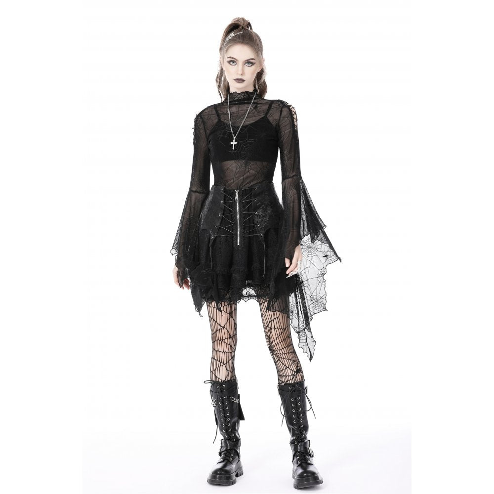 Dark In Love Elena Skirt - Kate's Clothing