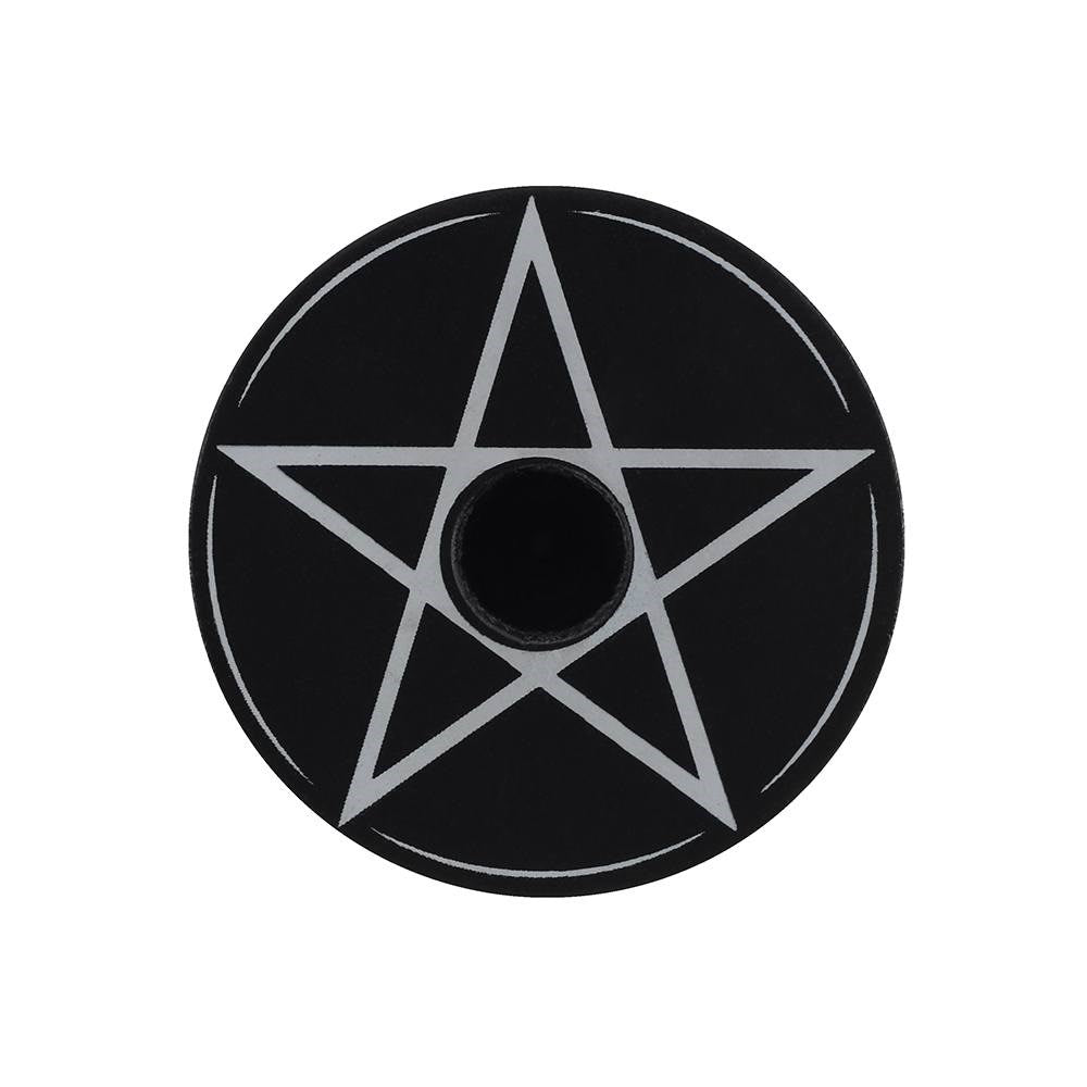 Gothic Gifts Pentagram Spell Candle Holder - Kate's Clothing