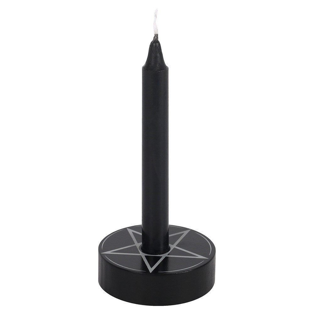 Gothic Gifts Pentagram Spell Candle Holder - Kate's Clothing