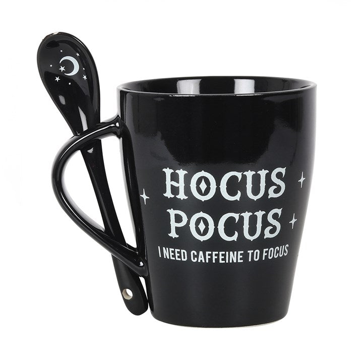 Gothic Gifts Hocus Pocus Mug And Spoon Set - Kate's Clothing