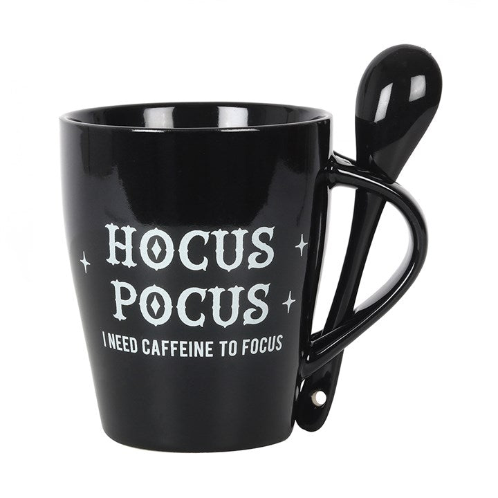 Gothic Gifts Hocus Pocus Mug And Spoon Set - Kate's Clothing