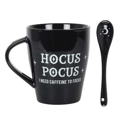 Gothic Gifts Hocus Pocus Mug And Spoon Set - Kate's Clothing