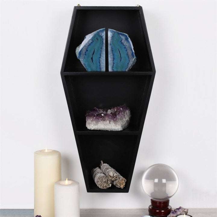 Gothic Gifts Coffin Display Shelf - Kate's Clothing