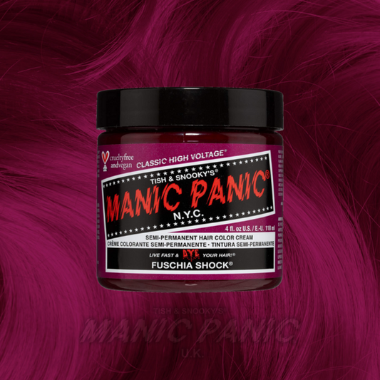 Manic Panic Classic Cream Hair Colour - Fuschia Shock - Kate's Clothing