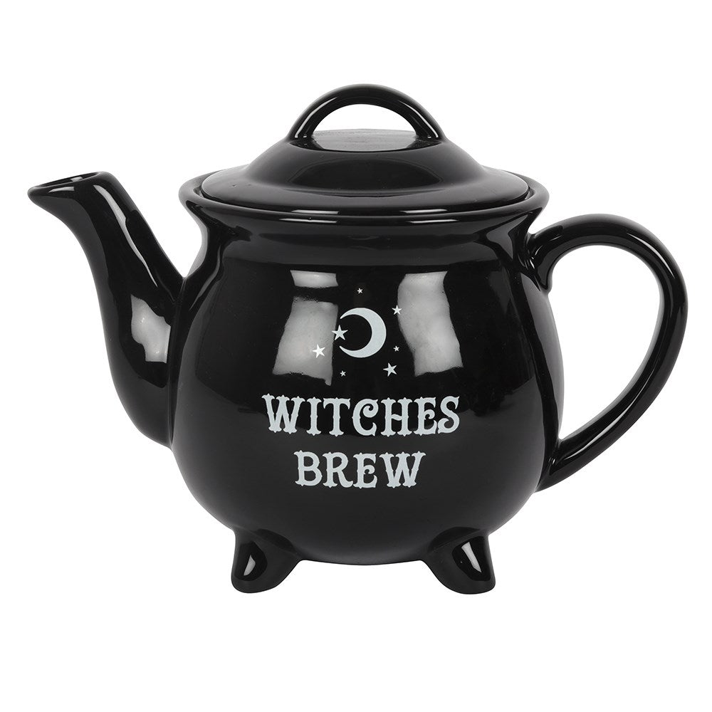 Gothic Gifts Witches Brew Cauldron Tea Set - Kate's Clothing