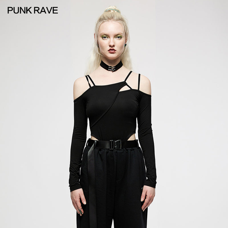 Punk Rave Flora Bodysuit - Kate's Clothing