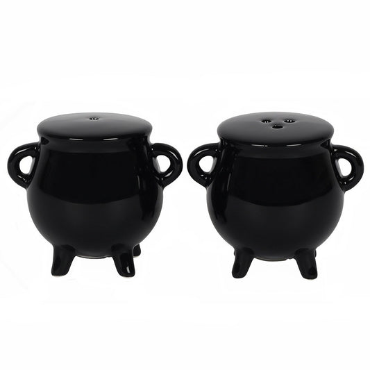 Gothic Gifts Cauldron Salt and Pepper Pots - Kate's Clothing