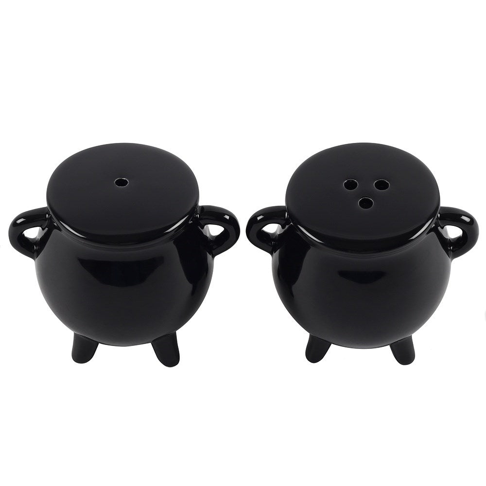 Gothic Gifts Cauldron Salt and Pepper Pots - Kate's Clothing