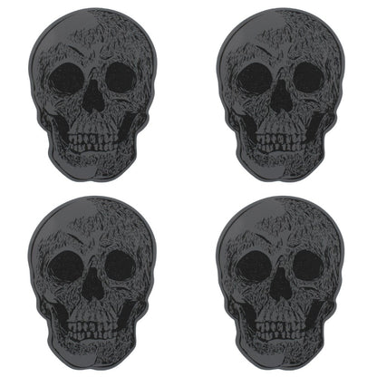 Gothic Gifts Set Of 4 Skull Coasters - Kate's Clothing