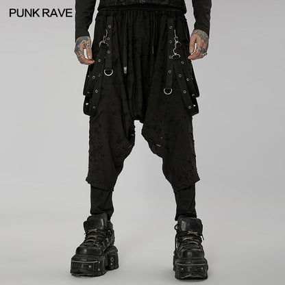 Punk Rave Hayden Relaxed Fit Trousers - Kate's Clothing