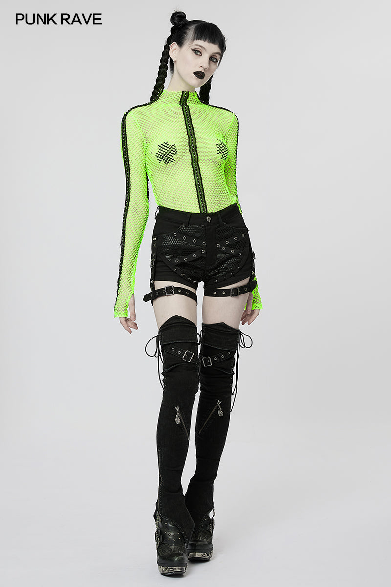 Punk Rave Pax Shorts - Kate's Clothing