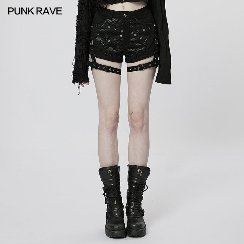 Punk Rave Pax Shorts - Kate's Clothing