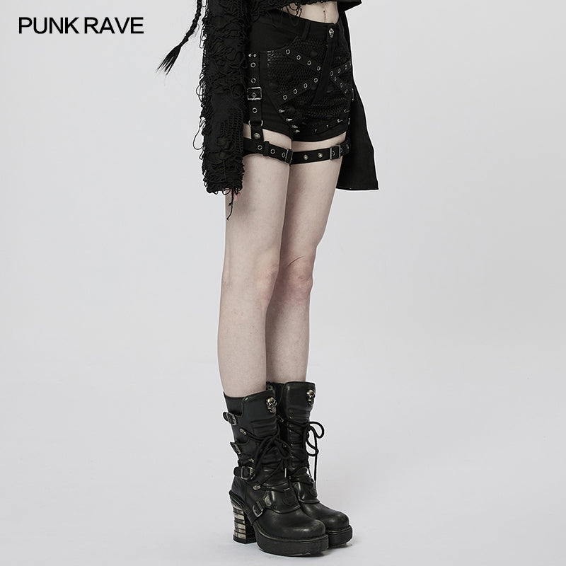 Punk Rave Pax Shorts - Kate's Clothing