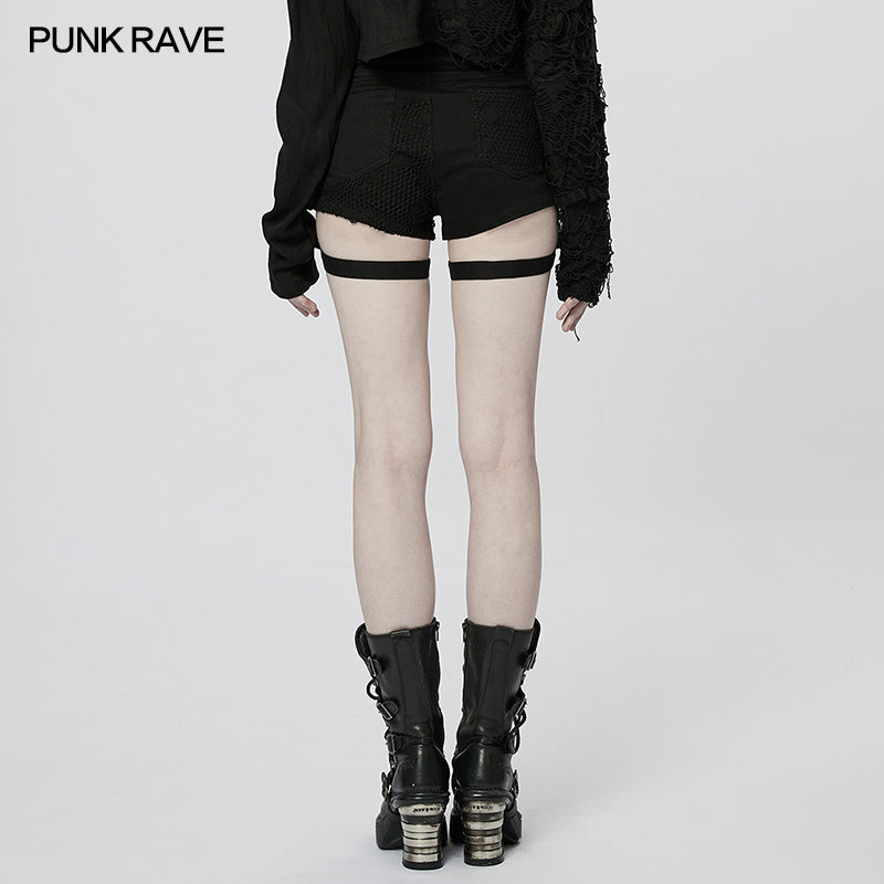 Punk Rave Pax Shorts - Kate's Clothing