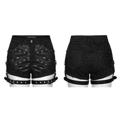 Punk Rave Pax Shorts - Kate's Clothing