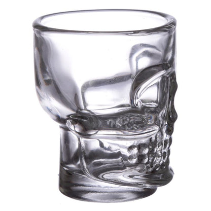 Skulls & Roses shot glasses gothic gift set alternative barware by Gothic Gifts