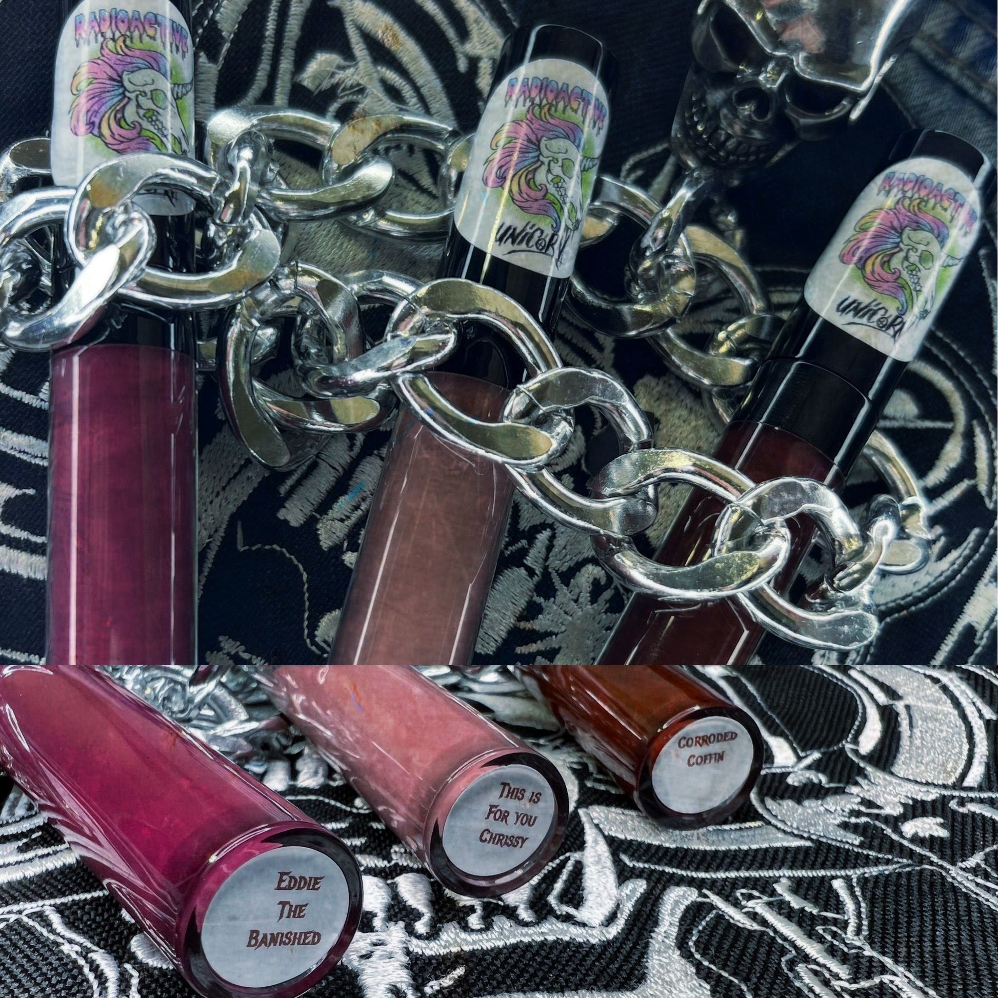 Radioactive Unicorn Corroded Coffin Lipstick - Kate's Clothing