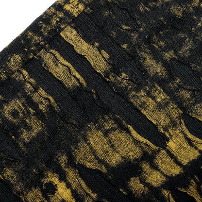 Punk Rave Xenobia Ragged Leggings Yellow / Black - Kate's Clothing
