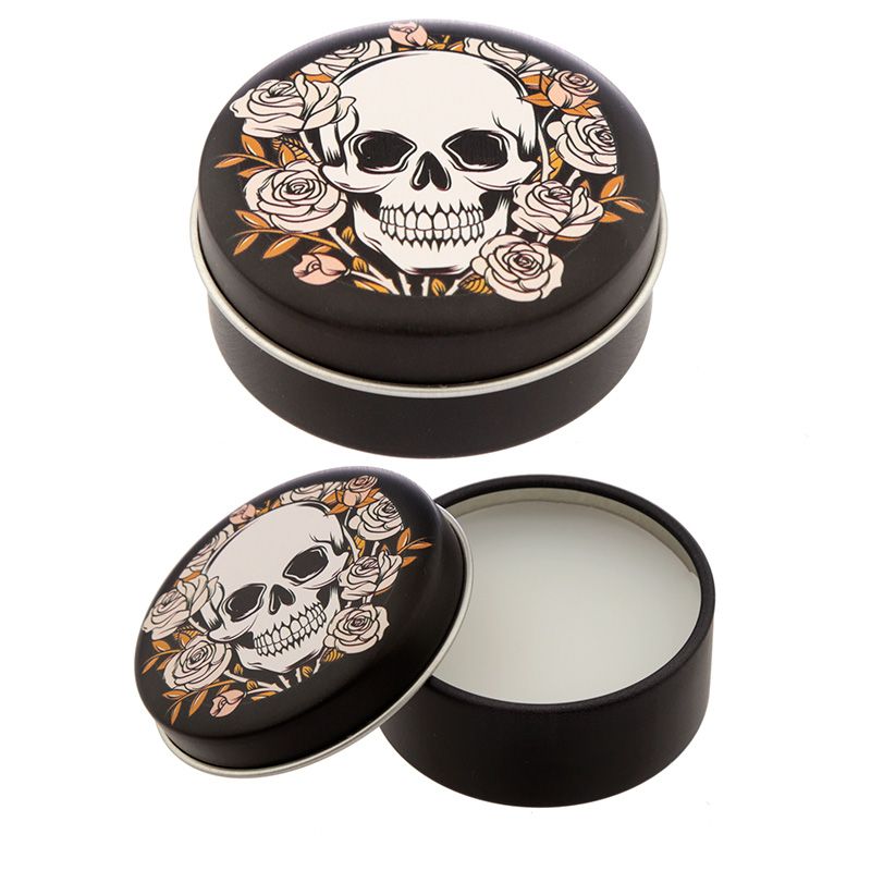 Gothic Gifts Skulls & Roses Coconut Lip Balm - Kate's Clothing