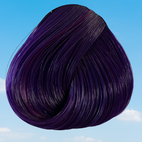Deep Purple rich aubergine tones hair dye colour swatch by La Riche Directions