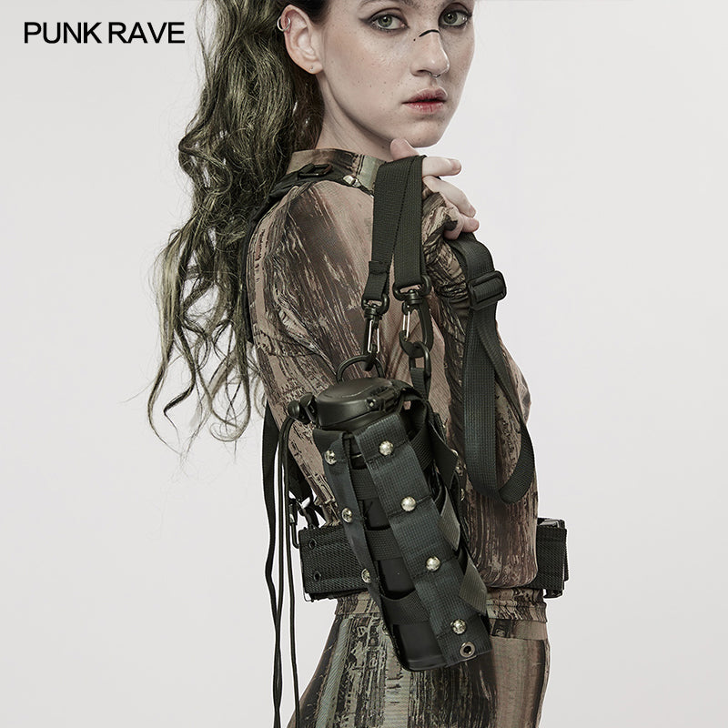 Punk Rave Leto Water Bottle Holder - Kate's Clothing