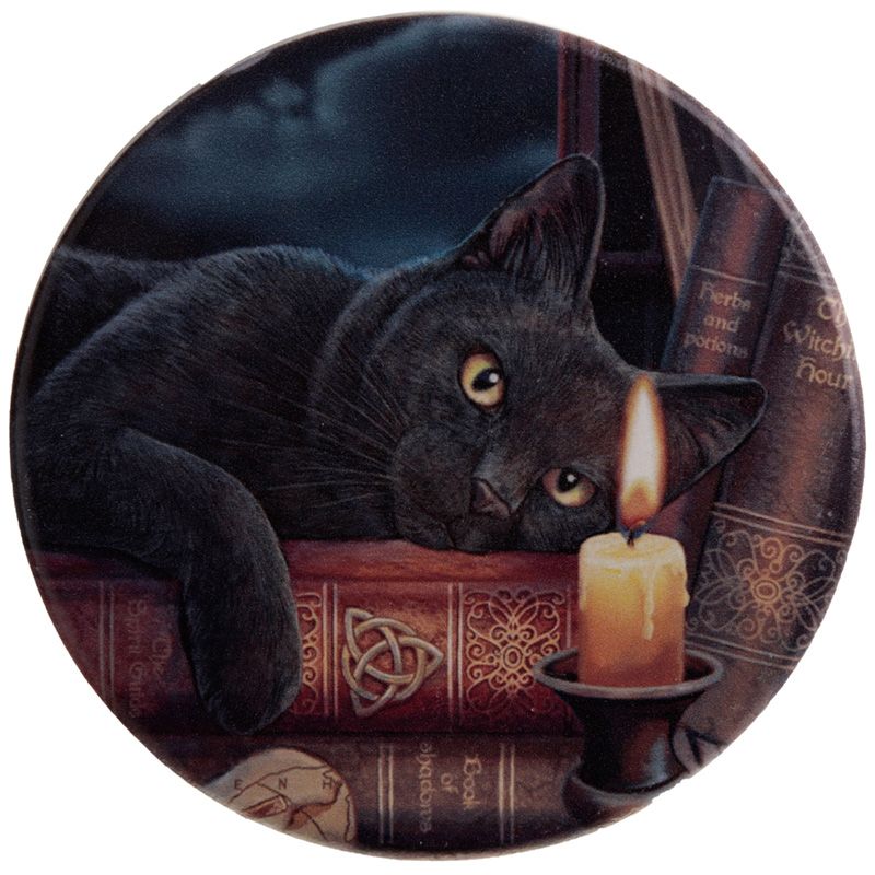 Gothic Gifts Magical Cats Set Of 4 Coasters - Kate's Clothing