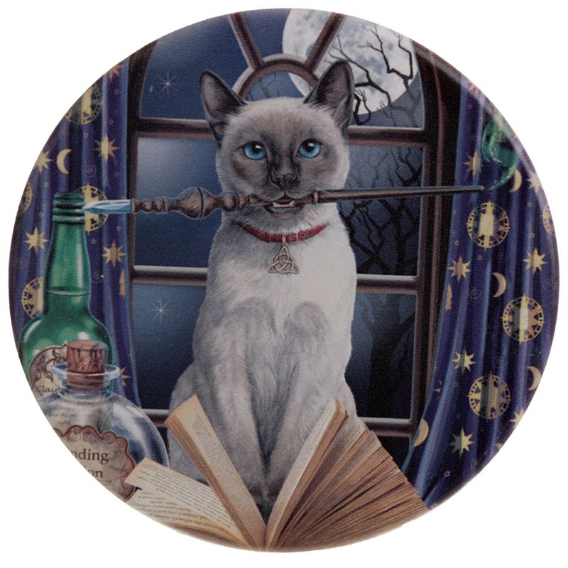 Gothic Gifts Magical Cats Set Of 4 Coasters - Kate's Clothing