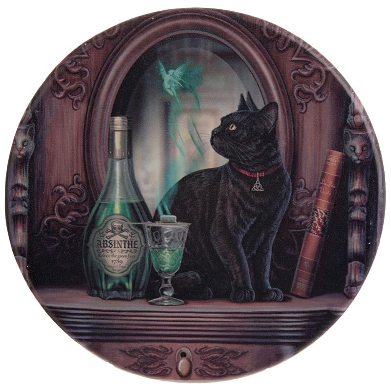 Gothic Gifts Magical Cats Set Of 4 Coasters - Kate's Clothing