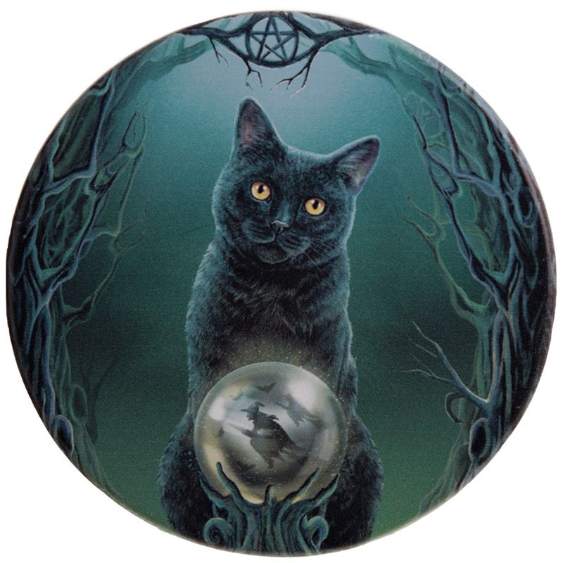 Gothic Gifts Magical Cats Set Of 4 Coasters - Kate's Clothing