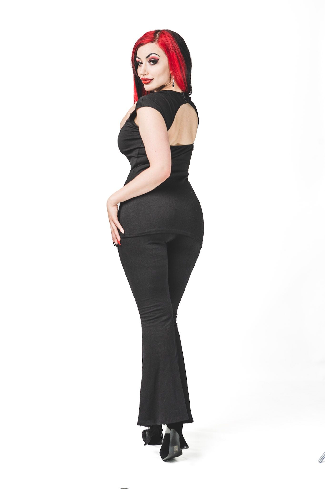 Necessary Evil Luna Cap Sleeve Top - Kate's Clothing