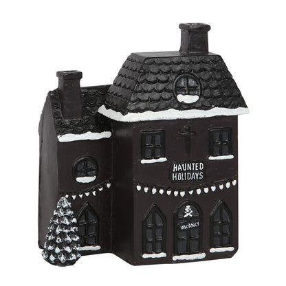 Gothic Gifts Haunted Holiday House Incense Cone Burner - Kate's Clothing